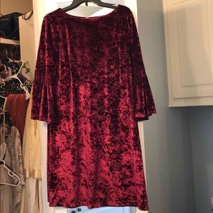 Maroon dress